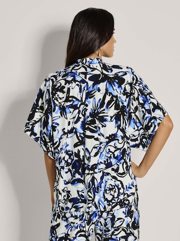 MADELEINE Bluse in Blau