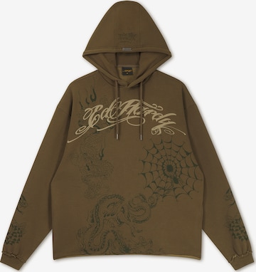 Ed Hardy Collegepaita värissä vihreä: etupuoli