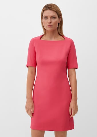Robe de cocktail s.Oliver BLACK LABEL en rose : devant
