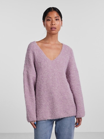 PIECES Pullover 'Fika' i pink: forside