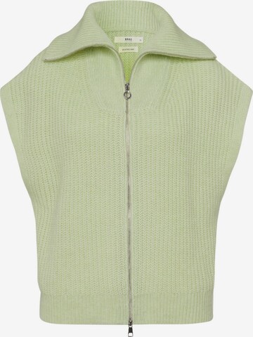 BRAX Knitted Vest in Green: front