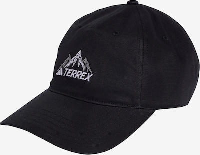 Sportinė kepurė 'Multi' iš ADIDAS TERREX, spalva – pilka / juoda / balta, Prekių apžvalga
