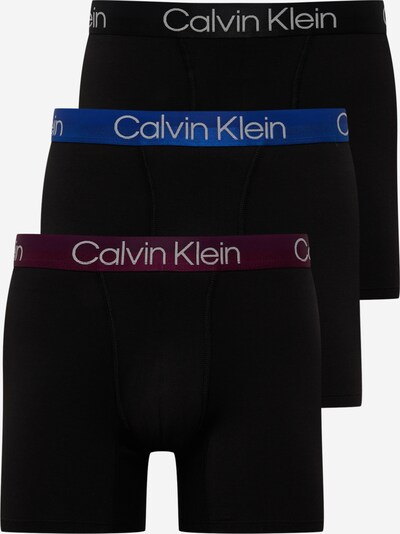 Calvin Klein Underwear Bokseršorti, krāsa - zils / ogu / melns / balts, Preces skats