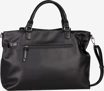 TOM TAILOR Handbag 'Naida' in Black