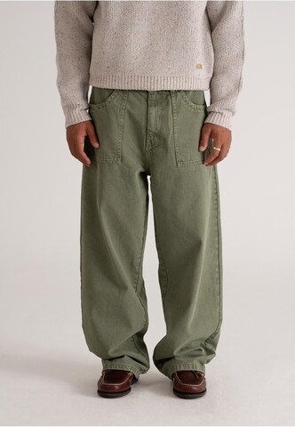 Prohibited Baggy Jeans 'Scout' in Groen: voorkant