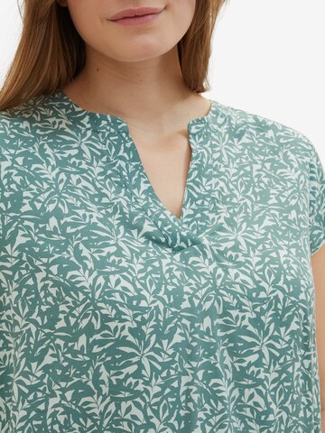 Tom Tailor Women + Blouse in Groen