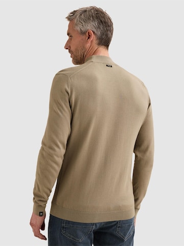 VANGUARD Neulepaita 'Pullover in cotton/modal with mockneck' värissä valkoinen