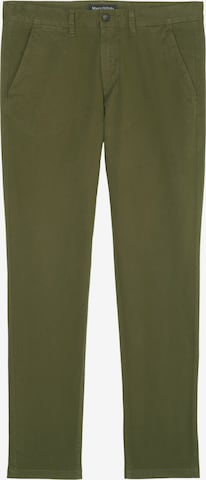 Marc O'Polo Regular Chino 'Stig' in Groen: voorkant