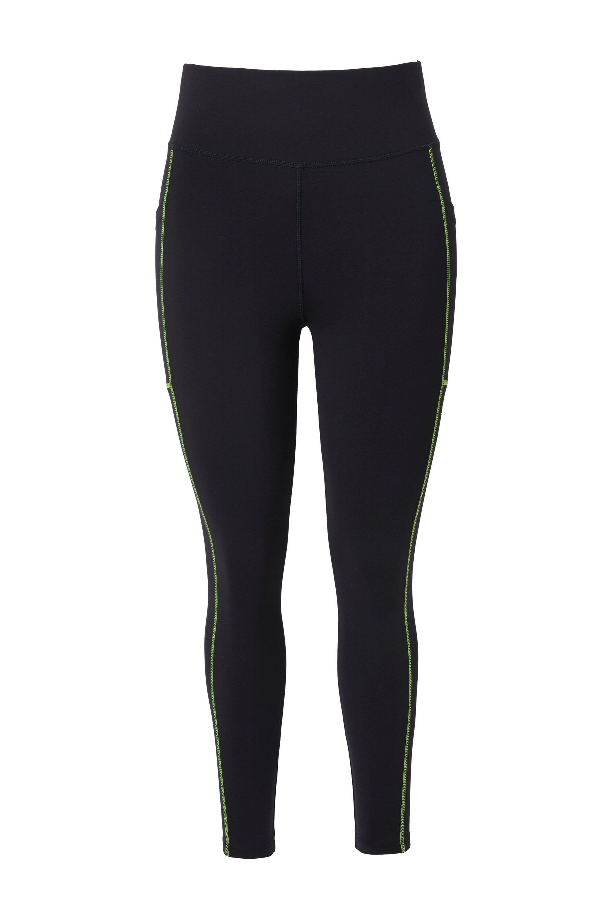 Ulla Popken Skinny Leggings in Groen: voorkant