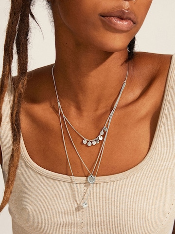 Pilgrim Necklace 'Arden' in Silver: front