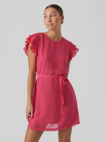 VERO MODA Kleid 'HAILEY' in Pink: predná strana