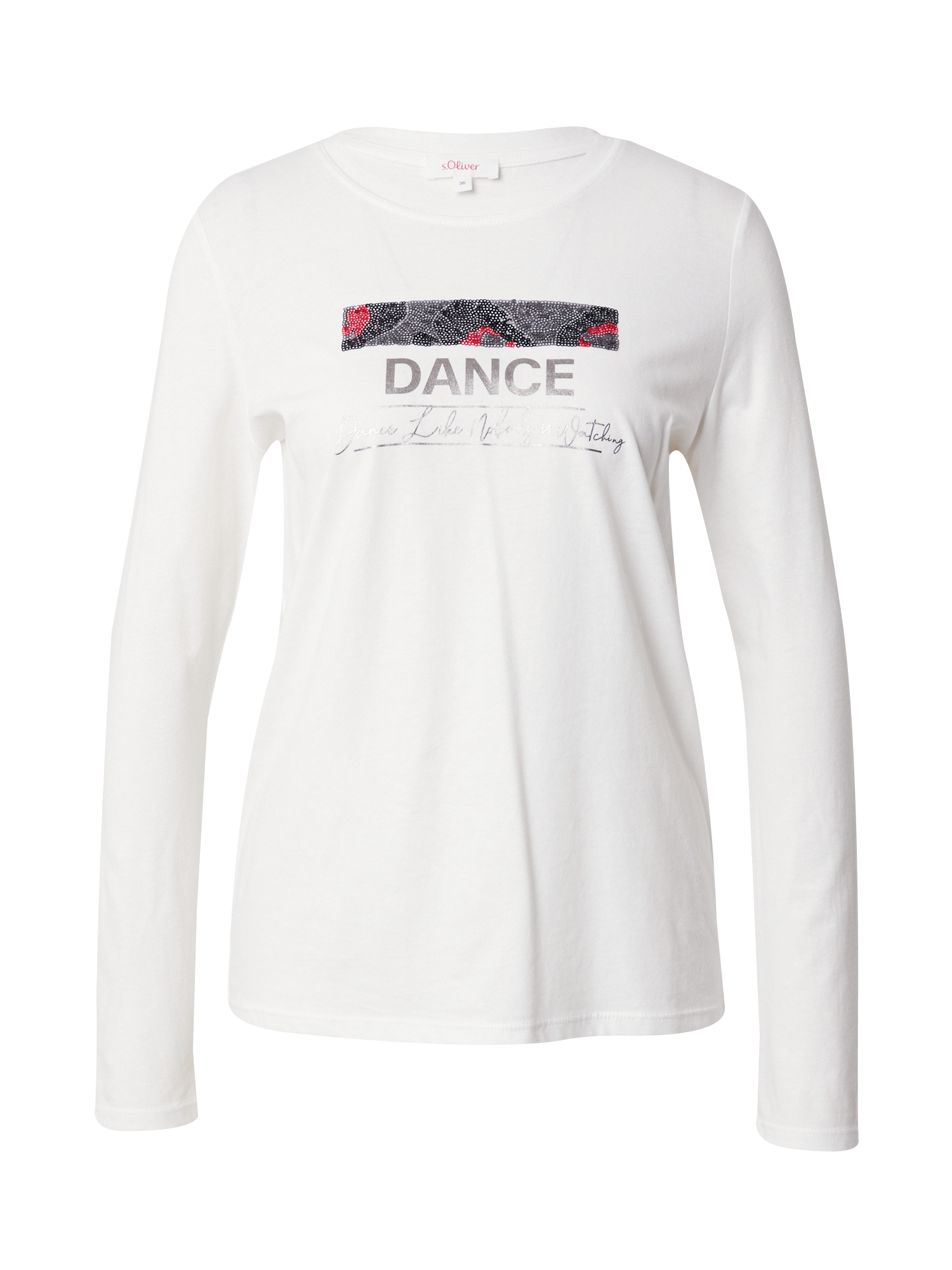S.Oliver T-Shirt Donna Girocollo - Canotta Comoda Con Costine E Spalle Sovrapposte