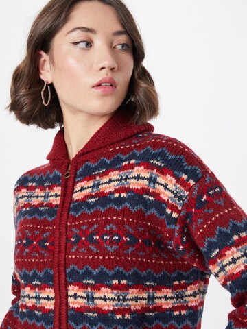 American Eagle Knit Cardigan in Red