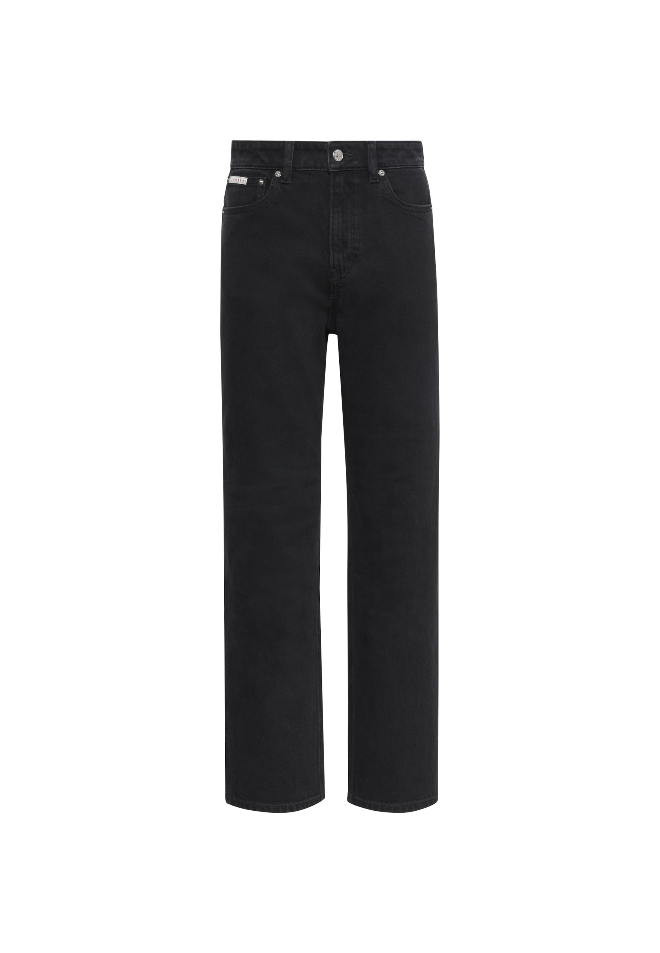Calvin Klein Jeans Slimfit Τζιν σε μαύρο: μπροστά