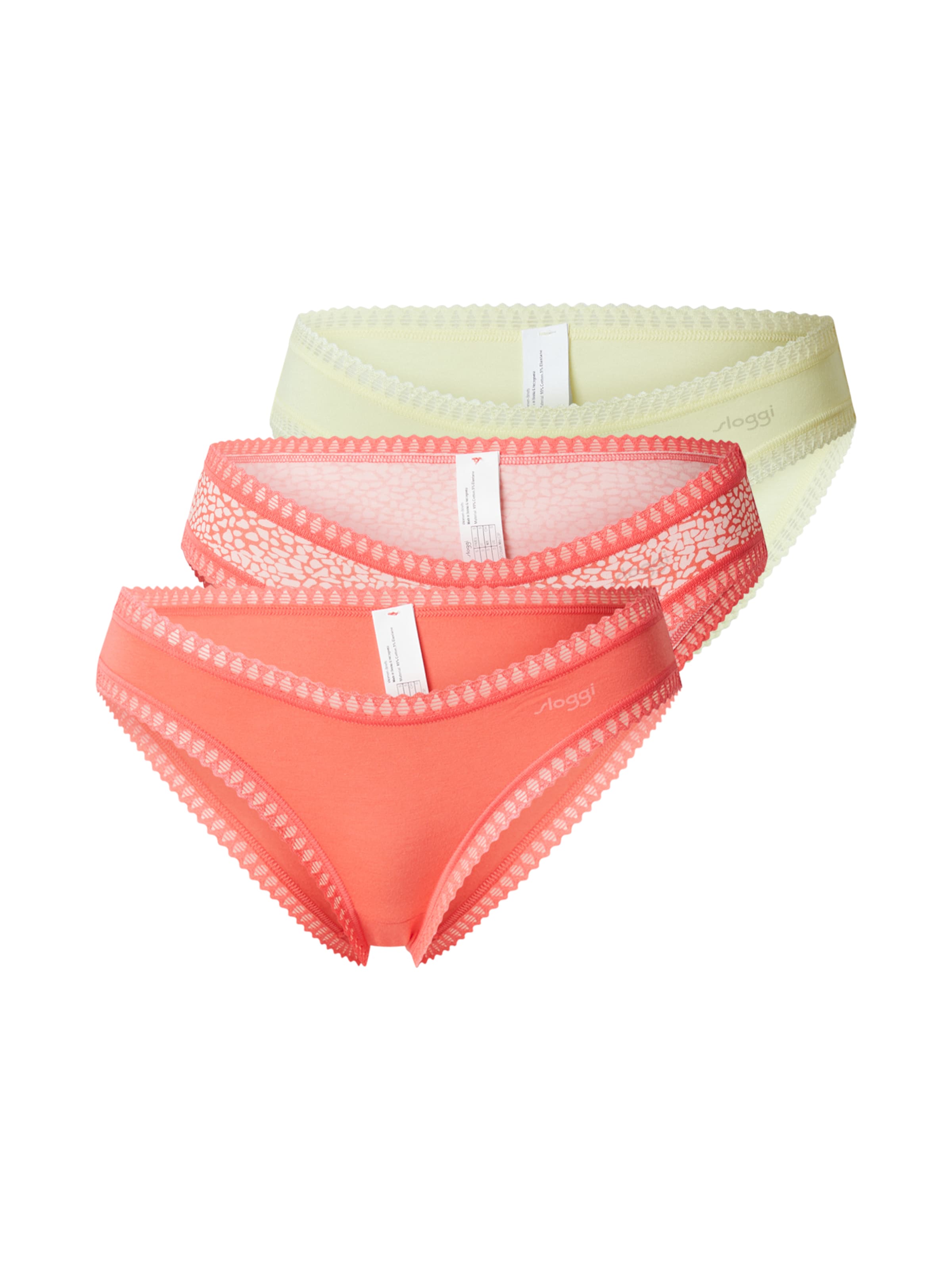 SLOGGI Slip 'GO Crush' in Geel: voorkant