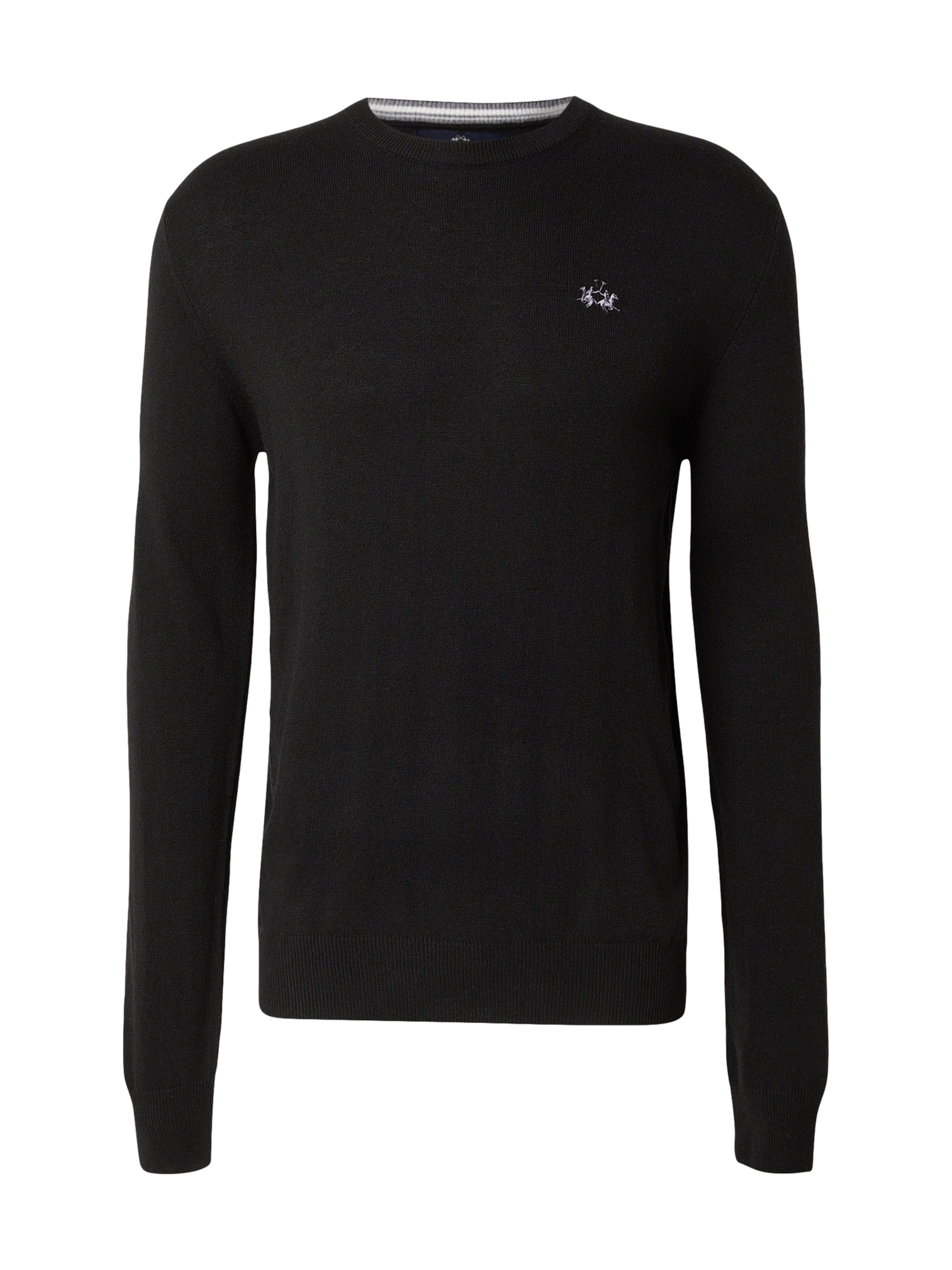 La Martina Pullover in schwarz, Produktansicht