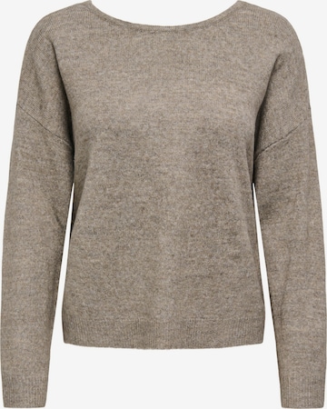 Pull-over 'ONLADELE' ONLY en gris : devant