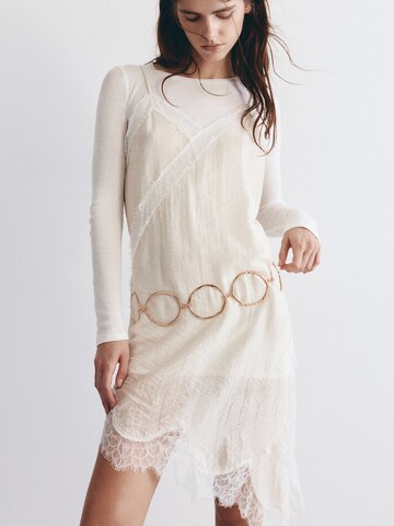 Pull&Bear Gürtel in Gold