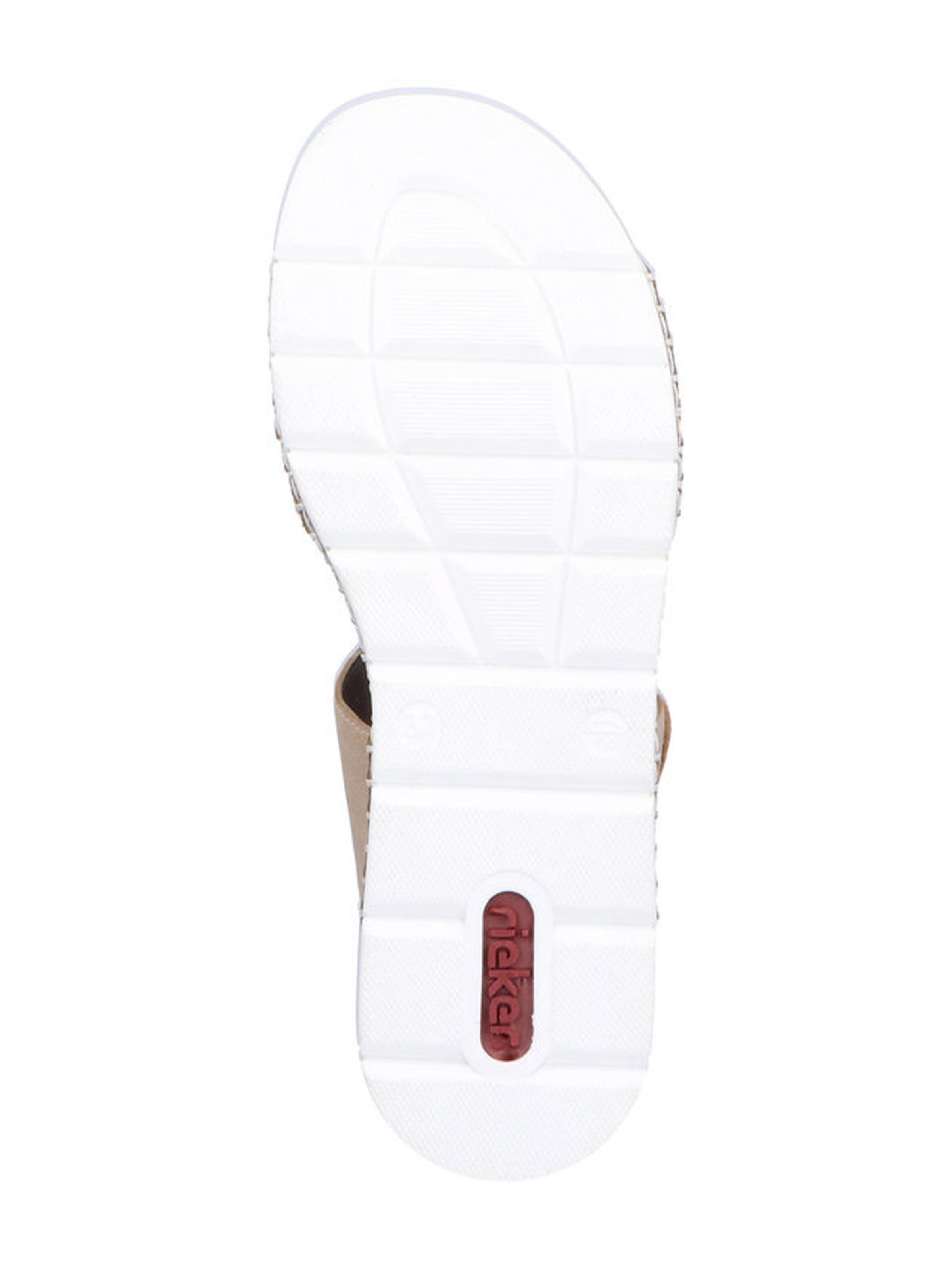 Frauen Sandalen RIEKER Pantolette in Beige, Sand - QS94671 Frauen Sandalen RIEKER Pantolette in Beige, Sand - QS94671
