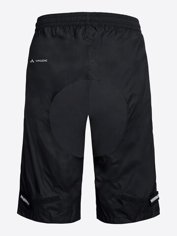VAUDE Regular Outdoorbroek 'Drop' in Zwart