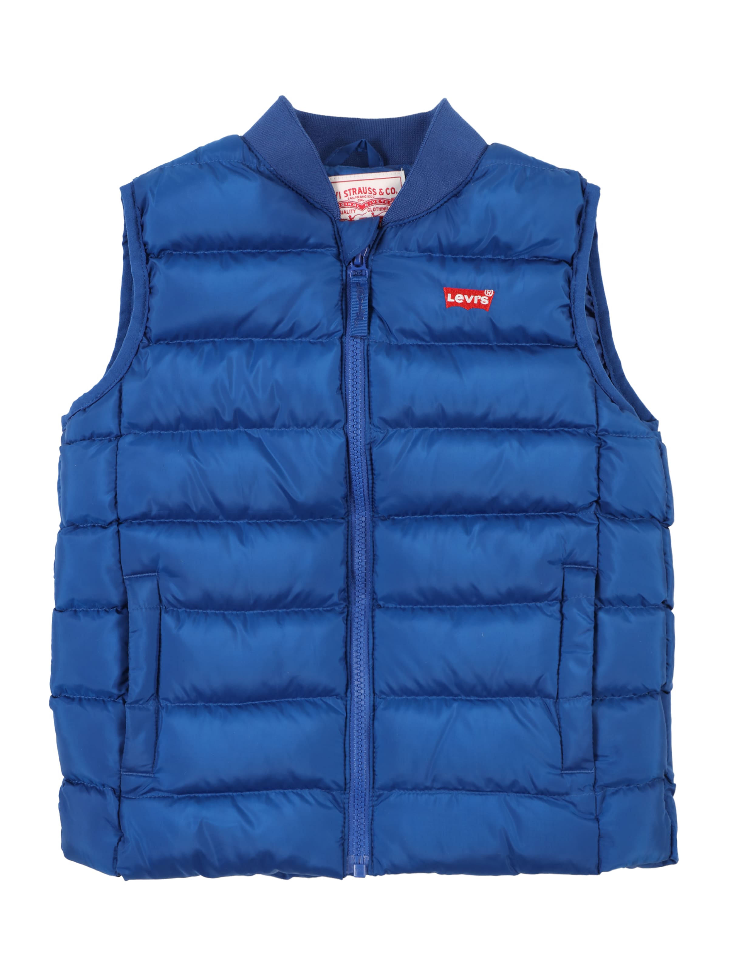 Levi's Kids Liivi värissä sininen: etupuoli