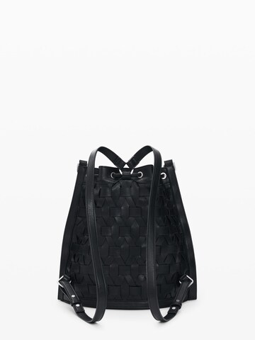 Desigual Rucksack in Schwarz