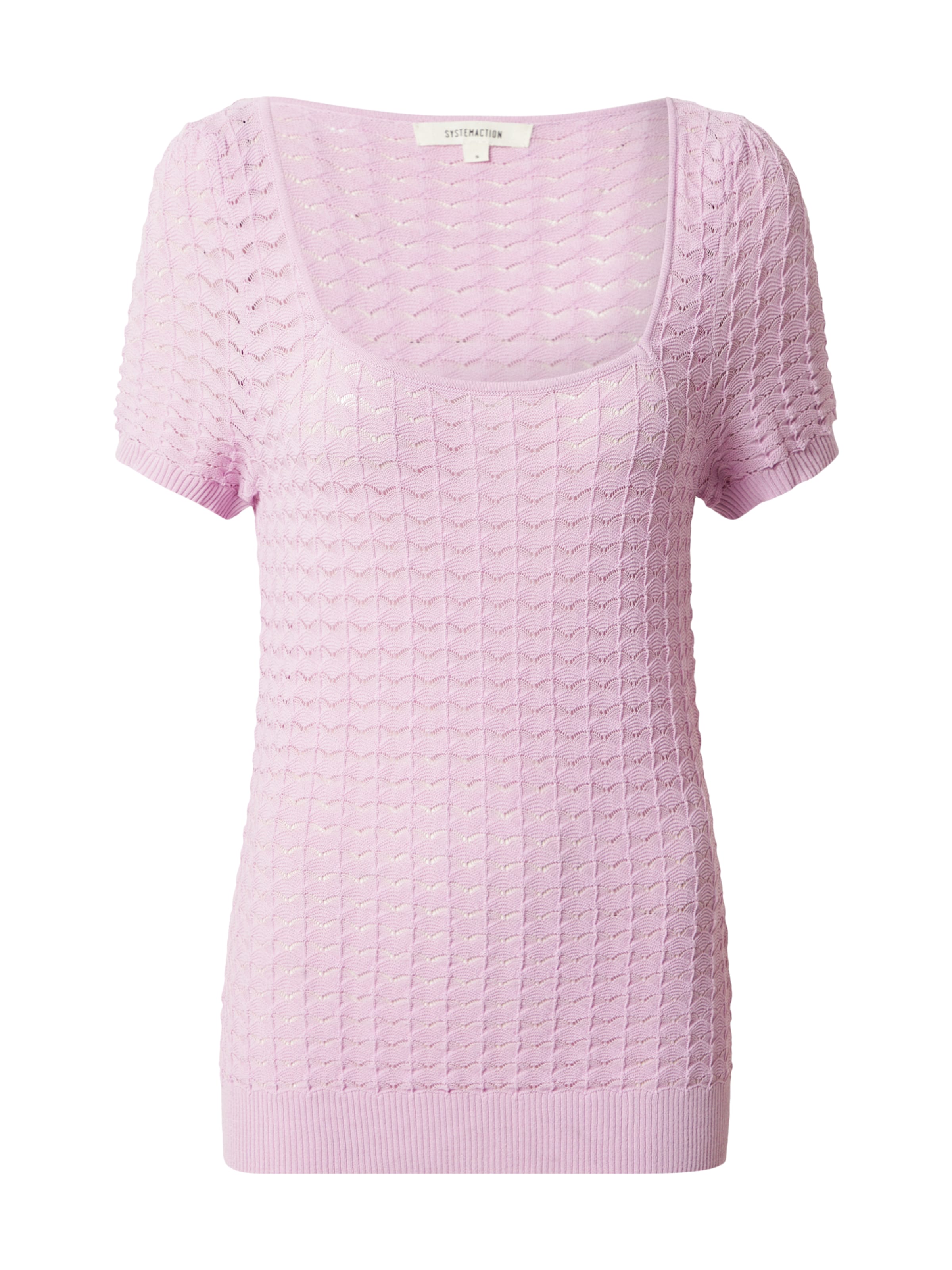 System Action Свитер в Ярко-розовый: спереди