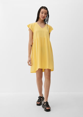 Robe QS en jaune