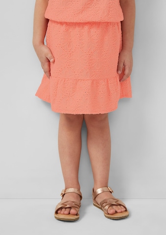 Jupe s.Oliver en orange : devant