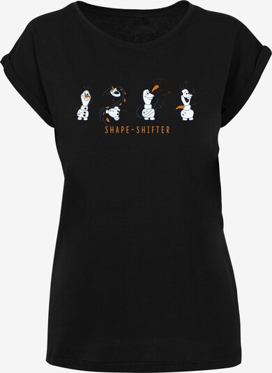 F4NT4STIC T-shirt 'Disney Frozen 2 Olaf Shape-Shifter' en bleu / orange / noir / blanc, Vue avec produit