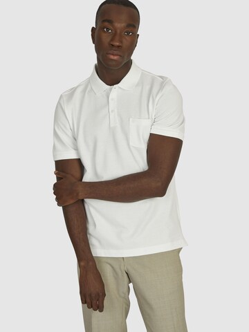 HECHTER PARIS Shirt in Wit: voorkant