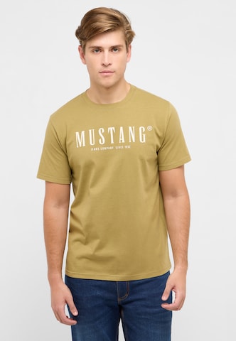 MUSTANG Shirt 'Austin' in Beige: front