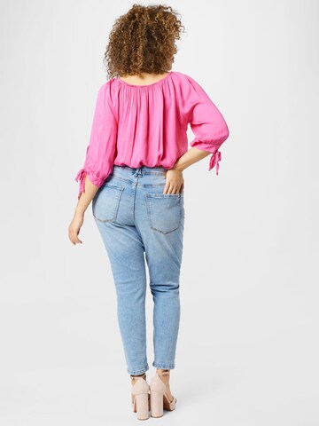 Noisy May Curve Slimfit Jeans in Blau