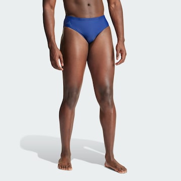 ADIDAS PERFORMANCE Athletic Swim Trunks 'Lineage' in Blue: front