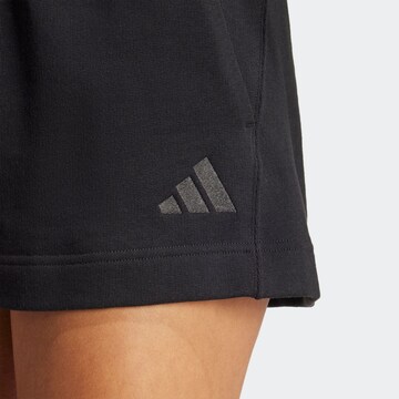 juoda ADIDAS SPORTSWEAR Standartinis Sportinės kelnės 'ALL SZN'