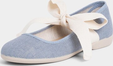 Pisamonas Ballerina's in Blauw: voorkant