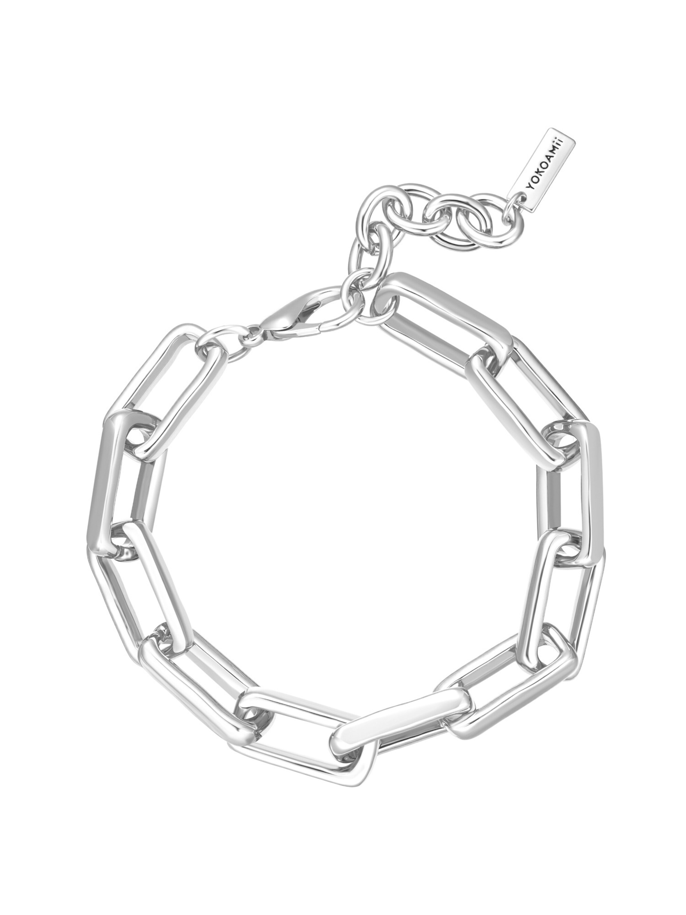 Bracelet Yokoamii en argent : devant