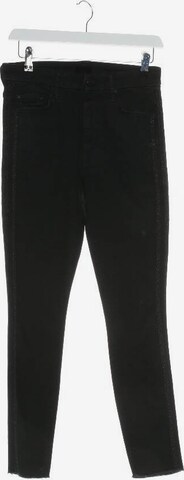 MOTHER Jeans in 26 in Black: front