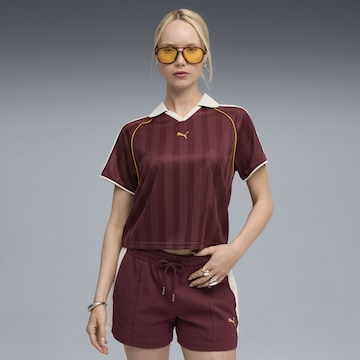 PUMA Tricot in Rood: voorkant