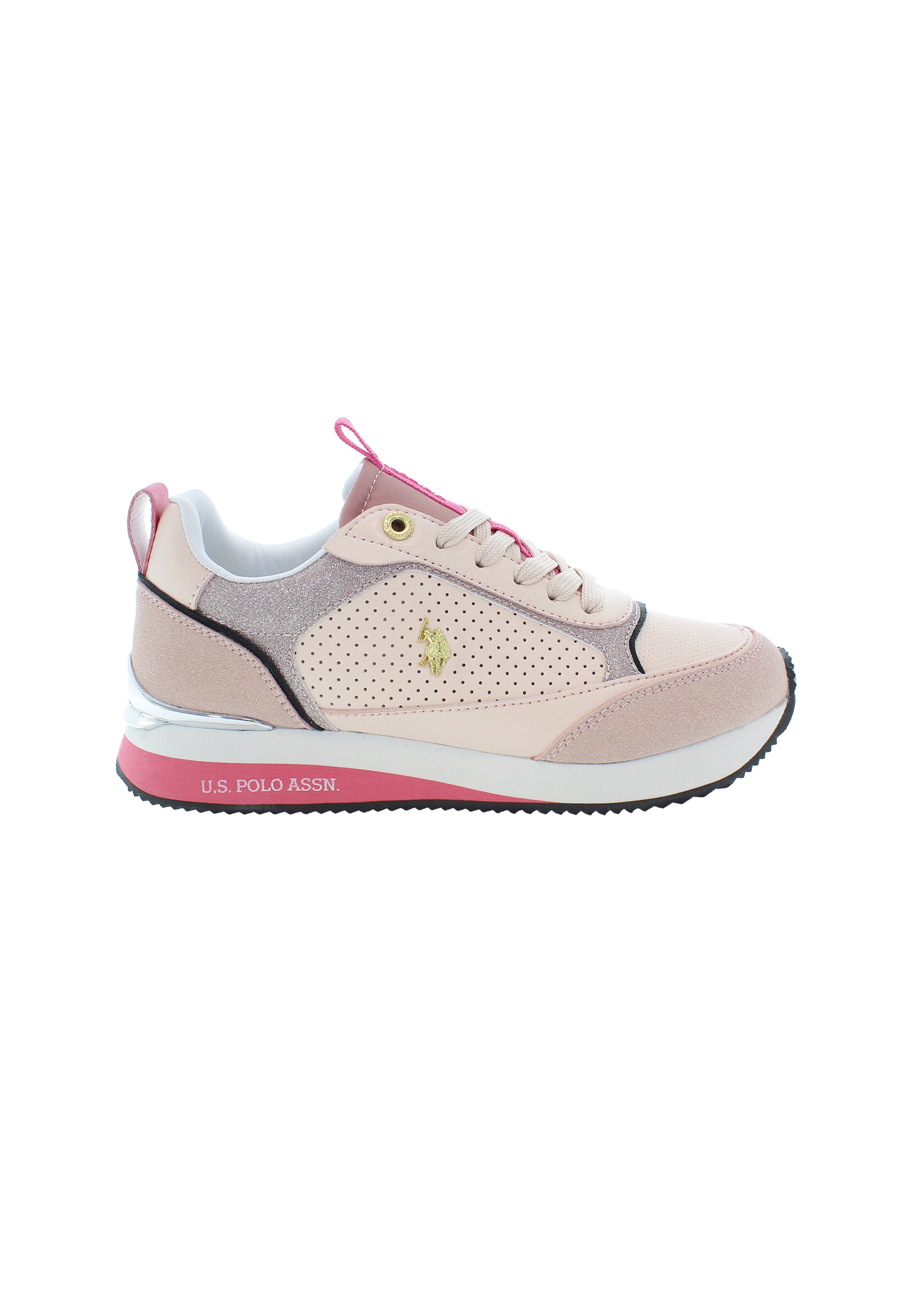 U.S. POLO ASSN. Platform trainers in Pink