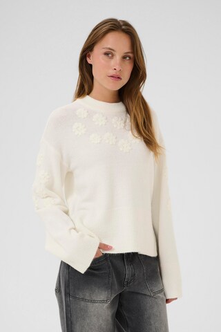 Kaffe Pullover in Weiß: Vorderseite