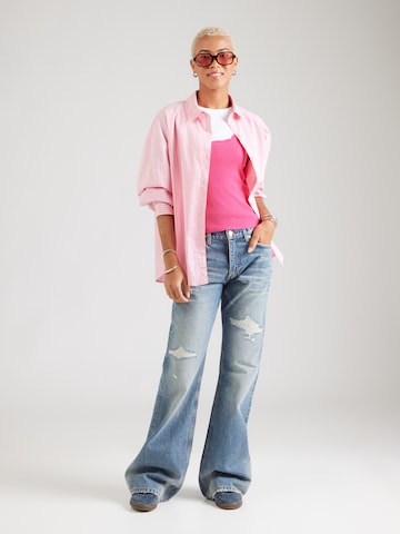 JDY Вязаный топ 'JDYNANNA' в Лиловый