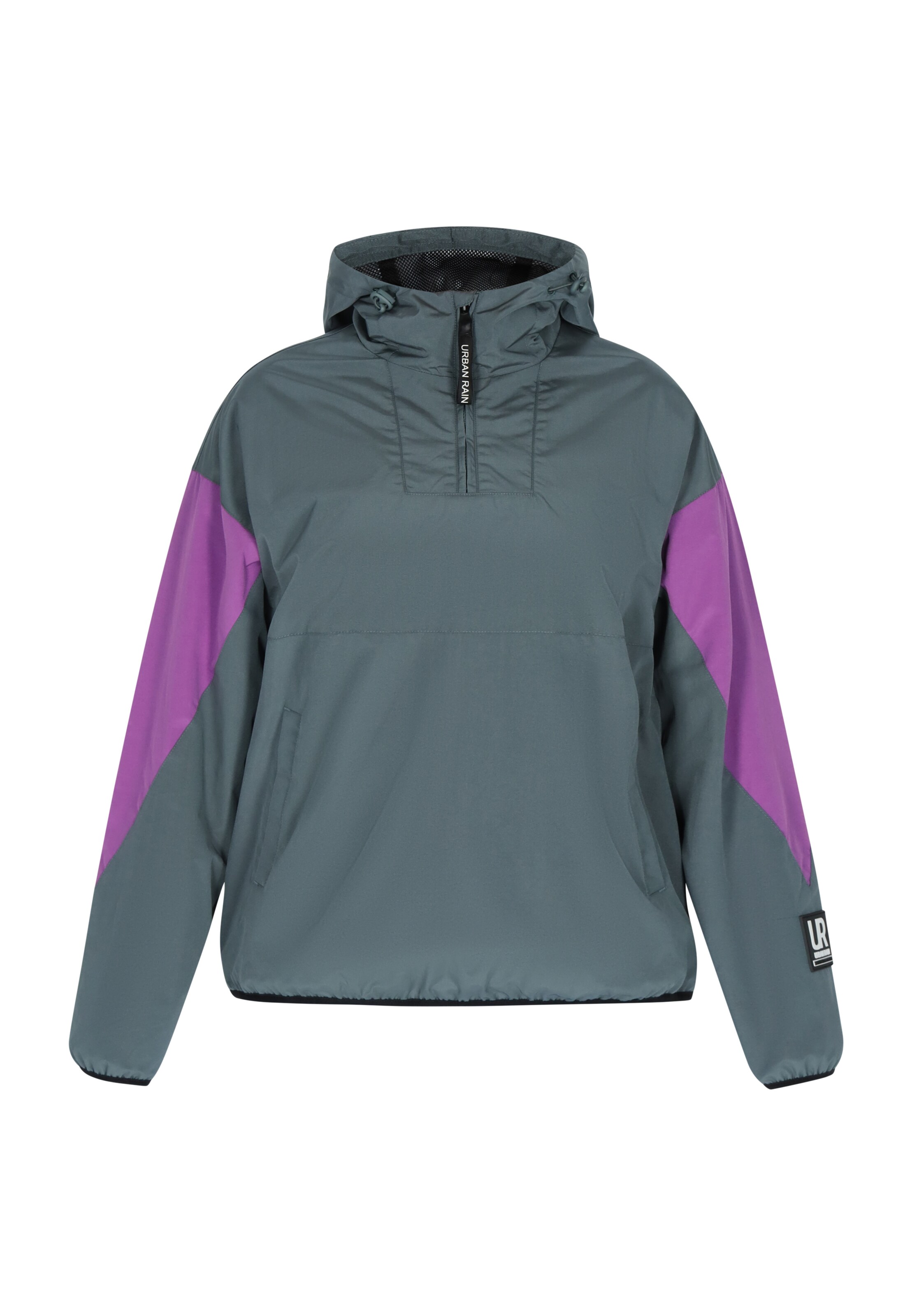 urban rain by Schmuddelwedda Between-season jacket in Grey: front