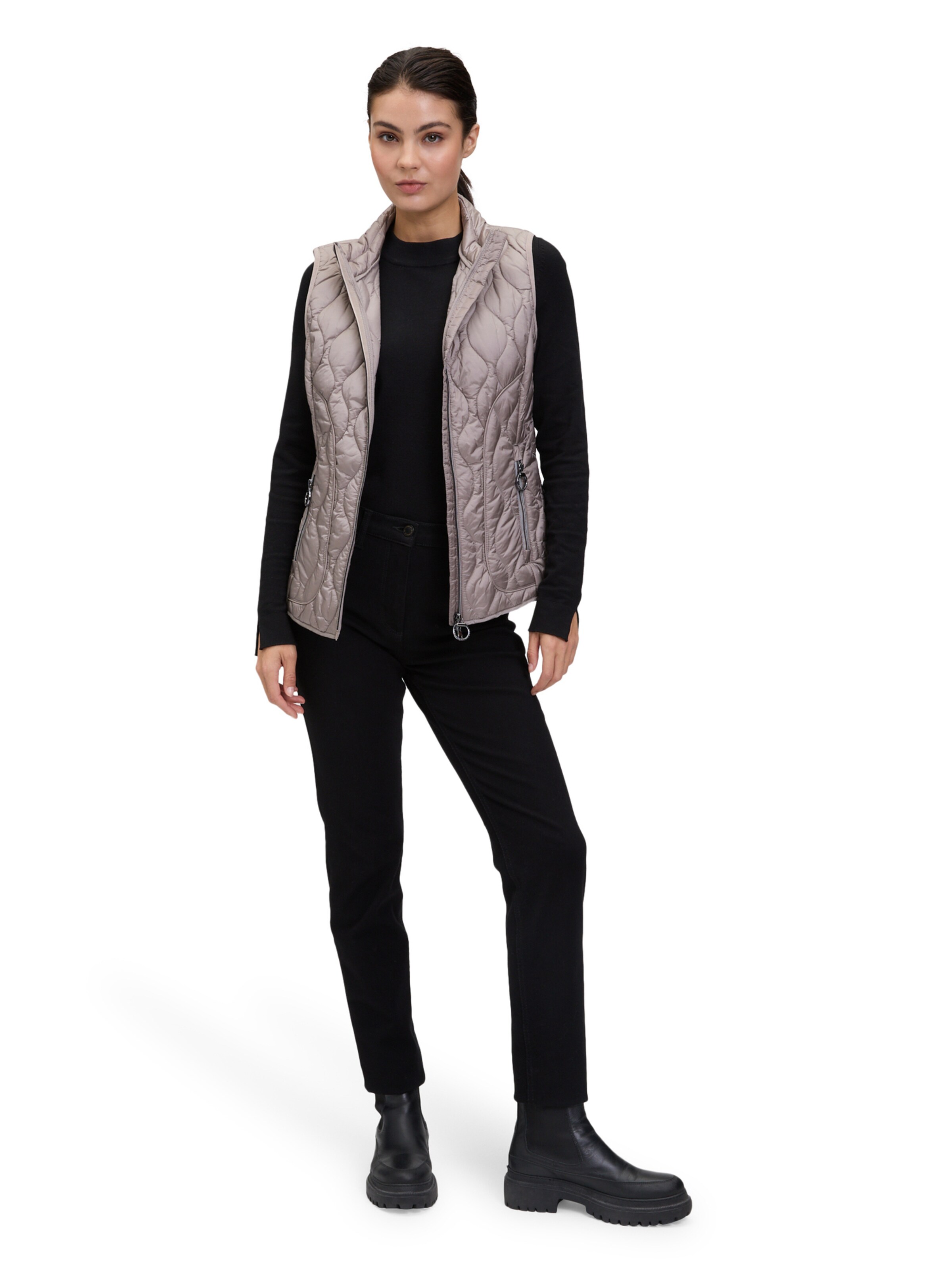 Betty Barclay Vest in Grey