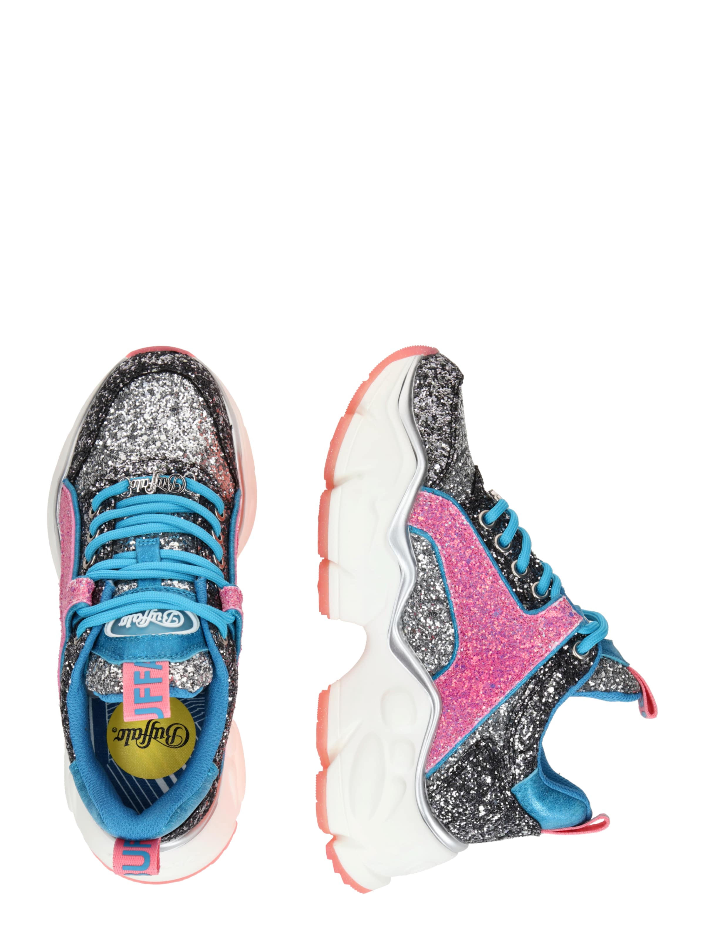 Sneaker low 'Binary' de la BUFFALO pe negru