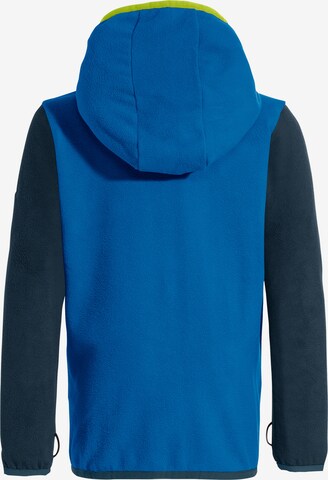 VAUDE Athletic Fleece Jacket 'Pulex' in Blue