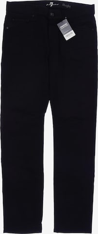 7 for all mankind Jeans in 32 in Black: front