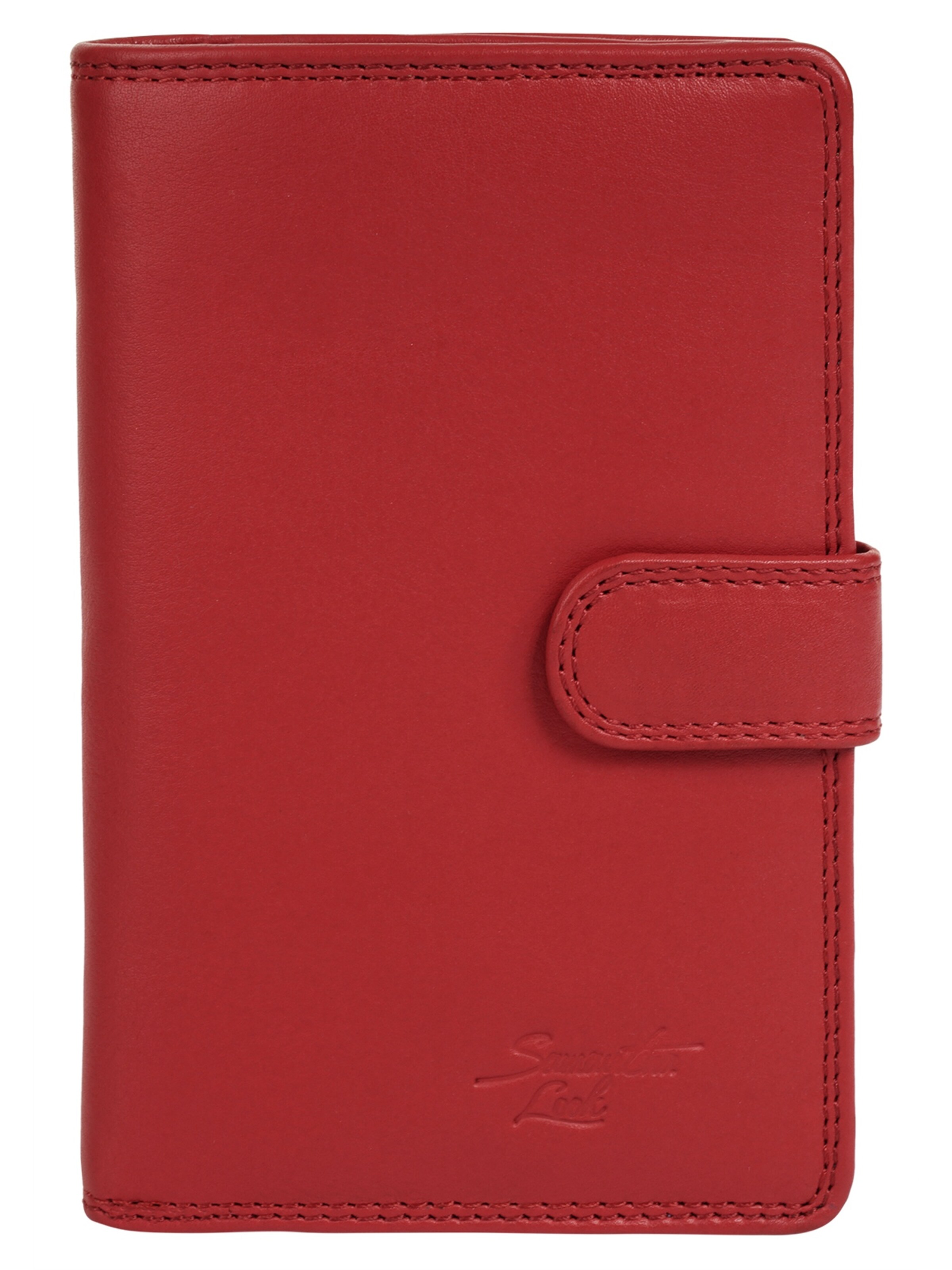 Samantha Look Wallet in Red: front