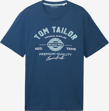 TOM TAILOR Футболка в Синий: спереди
