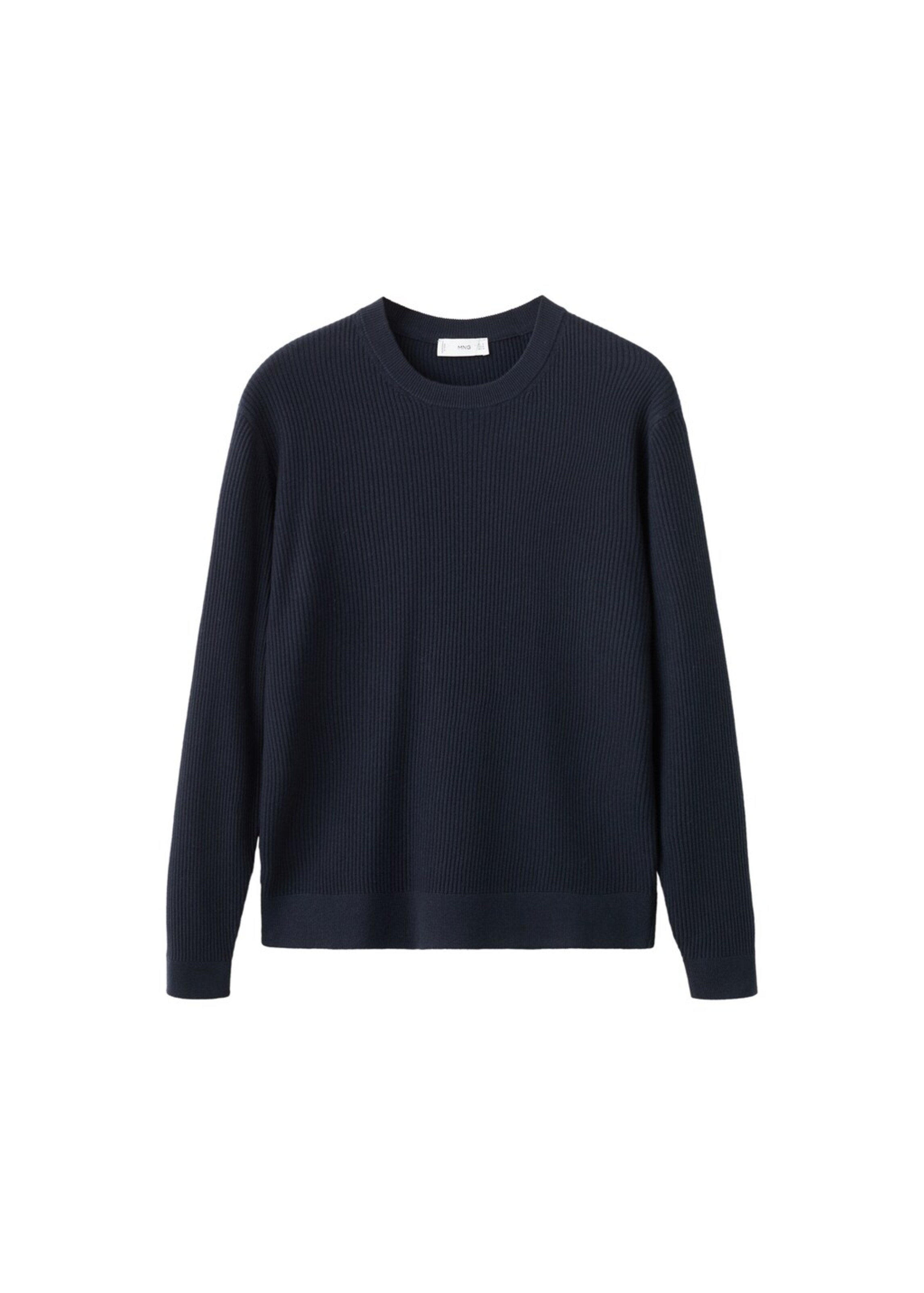 MANGO MAN Sweater 'Antigua' in Blue: front